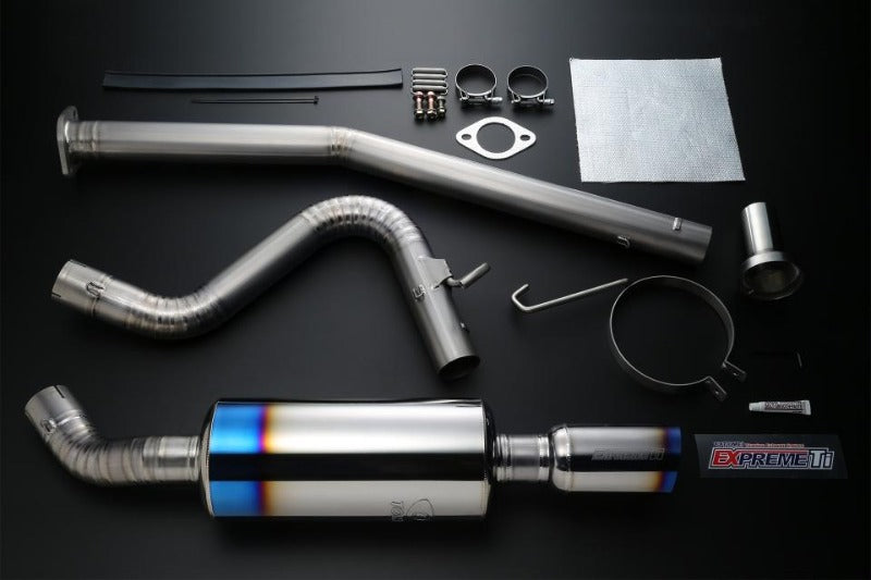 Tomei Expreme Ti Titanium Catback Exhaust Type-S - Toyota Corolla AE86 SR5/GTS  4AG
