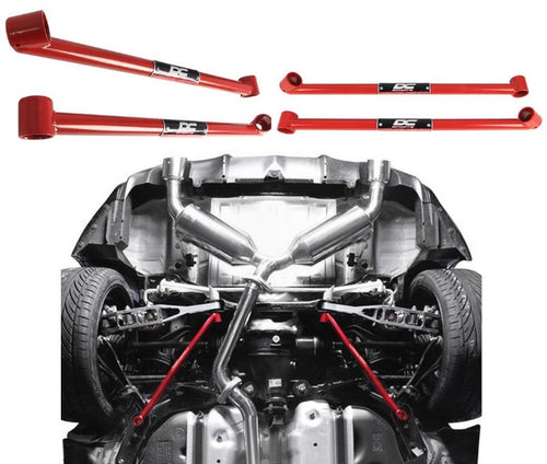 DC Sports Rear Under Subframe Support Brace Set - Scion FR-S / Subaru BRZ / Toyota 86 GT86