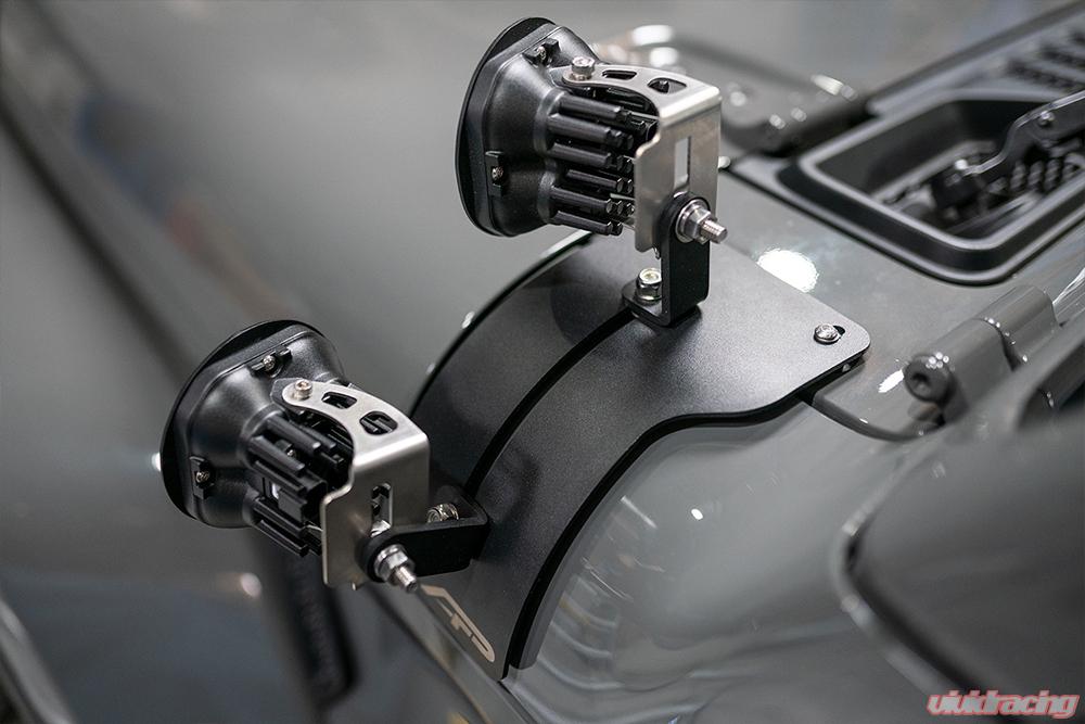 VR Performance A-Pillar Adjustable Light Bracket Kit - Jeep Wrangler JL | Gladiator JT (2018+)
