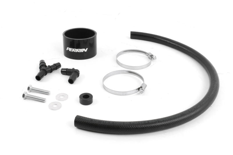 Perrin Performance Top Mount Intercooler Upgrade (TMIC) - Black - Subaru STI (2008-2021)