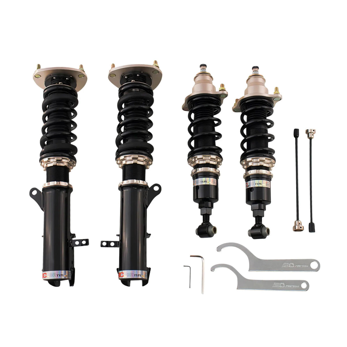 Z-02-BR - BC Racing BR Coilovers - Jeep Compass (2007-2010)