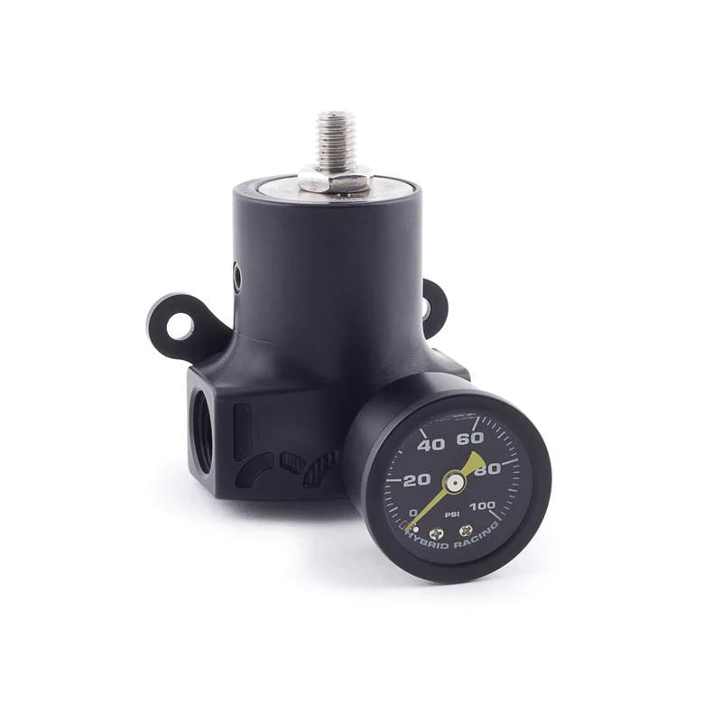 Hybrid Racing Liquid Filled Fuel Pressure Gauge 0-100 Psi 1/8 Npt - Universal