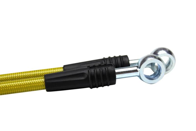 IS-NIS-1225REARS - ISR Stainless Steel Braided Rear Brake Lines - Nissan 240sx S13 S14 (1989-1998)