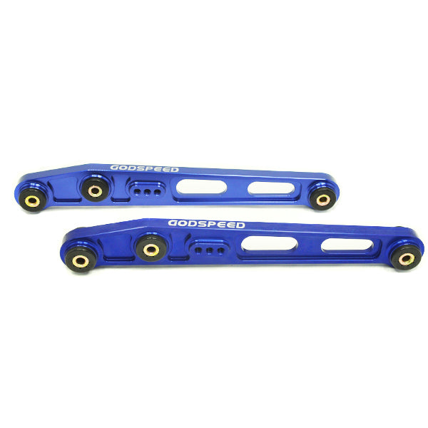 GSP Godspeed Project - Honda Civic (EK/EJ) 1996-00 Gen2 Adjustable Rear Lower Control Arms Billet Aluminum, Blue
