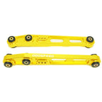 GSP Godspeed Project - Honda Civic (EK/EJ) 1996-00 Gen2 Adjustable Rear Lower Control Arms Billet Aluminum, Gold