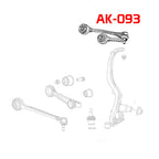 GodSpeed Project (GSP) Front Upper Camber Control Arms FUCA Set - Dodge Magnum RWD (2005-2008)