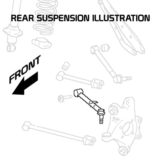 GSP Godspeed Project - Lexus IS F (XE20) 2008-14 Adjustable Rear Toe Arms