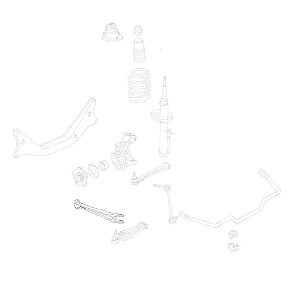 GSP Godspeed Project - Porsche Boxster (986) 1997-04 Adjustable Toe Rear Lateral Arms With Spherical Bearings