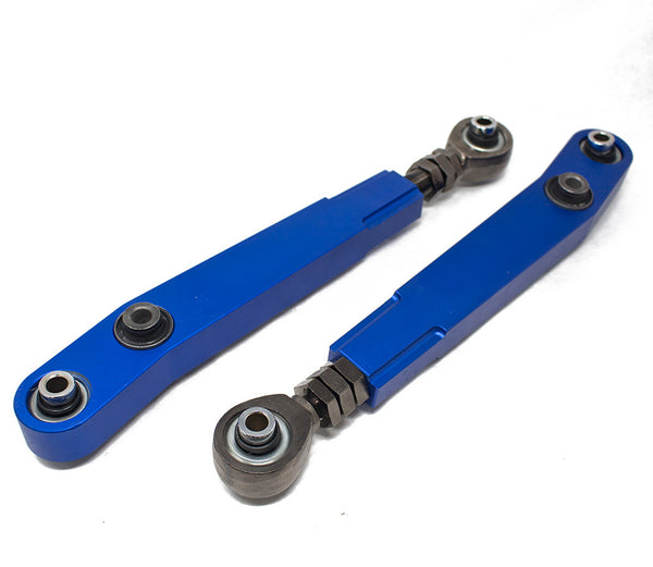 GSP Godspeed Project - Mitsubishi Lancer Evolution (CT9A) 1997-07 Gen2 Adjustable Rear Lower Camber Control Arms - Blue