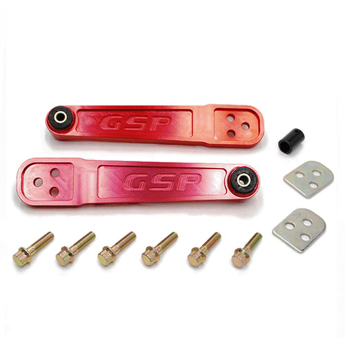 GSP Godspeed Project - Honda Civic 01-05 / Si 02-05 Gen2 Adjustable Rear Lower Control Arms, Red