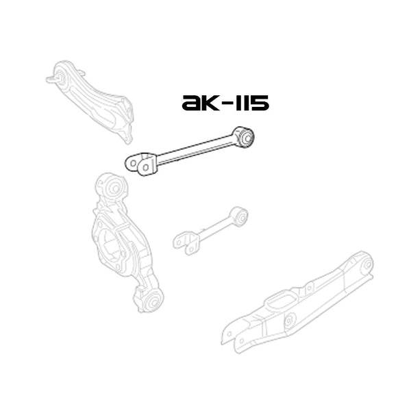 GSP Godspeed Project - Dodge Journey JC 2011-19 Adjustable Rear Camber Arms With Spherical Bearings