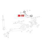 GSP Godspeed Project - TOYOTA MATRIX AWD (ZZE134) 2003-06 Adjustable Rear Camber Arms With Spherical Bearings