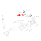 GSP Godspeed Project - TOYOTA CELICA (ZZT23X) 2000-06 Adjustable Rear Camber Arms With Spherical Bearings