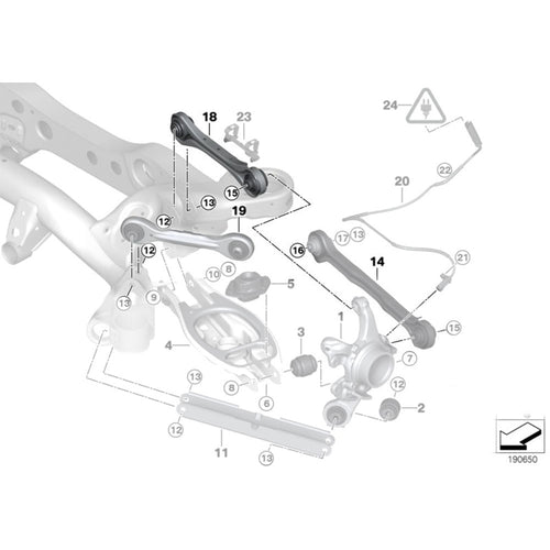 GSP Godspeed Project - BMW 3-Series (E90/E92/E93) 2006-11 Adjustable Rear Camber Kit With Spherical Bearings