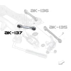 GSP Godspeed Project - BMW X1 (E84) 2012-15 Adjustable Toe Rear Lateral Links With Spherical Bearings