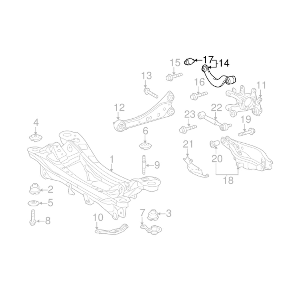 GSP Godspeed Project - Toyota Corolla iM 2017+Up Adjustable Rear Upper Control Arms With Spherical Bearings