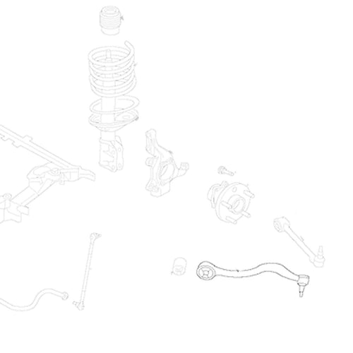 GSP Godspeed Project - Hyundai Genesis Coupe 2009-16 Adjustable Front Lower Control Arms With Spherical Bearings