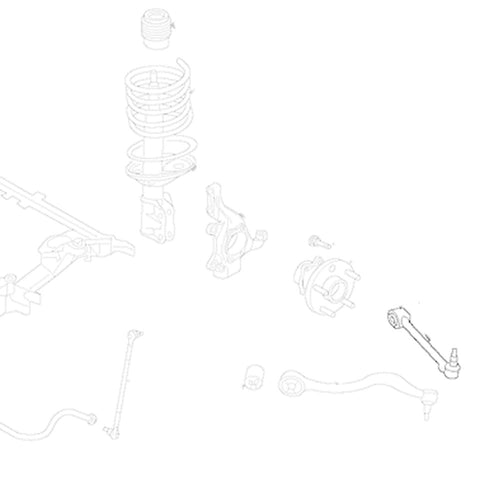 GSP Godspeed Project - Hyundai Genesis Coupe 2009-16 Adjustable Front Tension Arms With Spherical Bearings