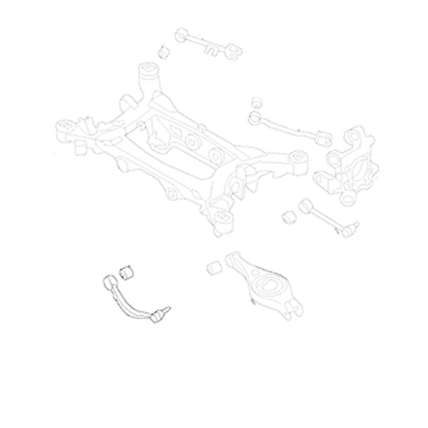 GSP Godspeed Project - Hyundai Genesis Coupe 2009-16 Adjustable Rear Camber Arms With Spherical Bearings