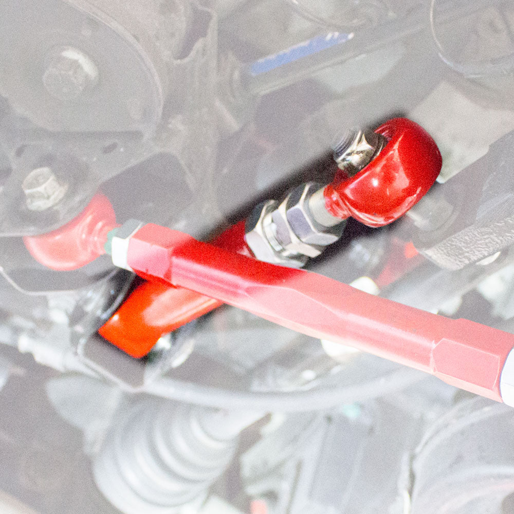 GSP Godspeed Project - Hyundai Genesis Coupe 2009-16 Adjustable Rear Toe Arms With Spherical Bearings