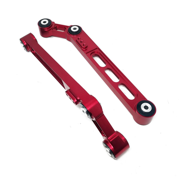 GSP Godspeed Project - Honda Civic (EK/EJ) 1996-00 Angled Rear Lower Control Arms, 2” Lowered, Billet