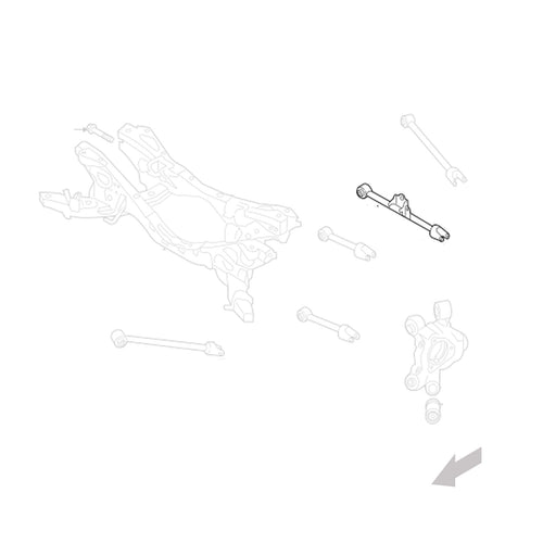 GSP Godspeed Project - Mazda Miata (ND) 2016+UP Adjustable Rear Toe Arms With Spherical Bearings
