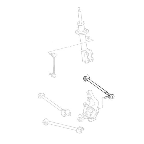 GSP Godspeed Project - Toyota MRS (W30) 2000-07 Adjustable Rear Toe Arms With Ball Joints