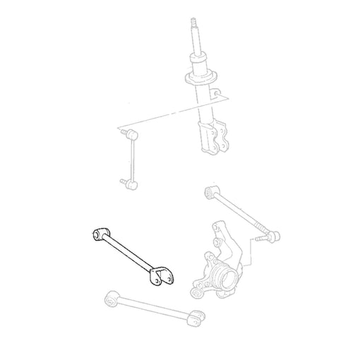GSP Godspeed Project - Toyota MRS (W30) 2000-07 Adjustable Rear Trailing Arms With Spherical Bearings