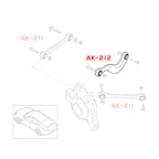 GSP GodSpeed Project Adjustable Rear Camber Control Arms - Porsche Panamera (2010-2023)