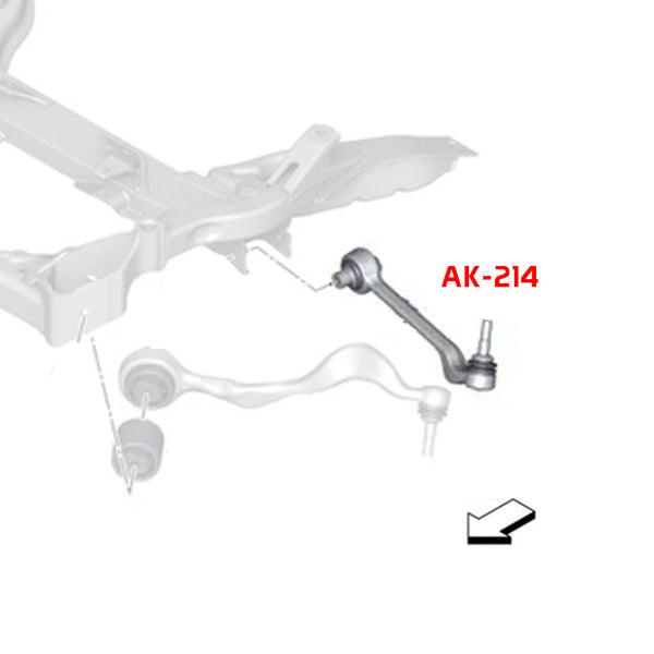 GSP Godspeed Project - BMW 1-Series (E82/E88) 2007-13 Adjustable Front Lower Camber Arms With Spherical Bearings