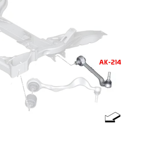 GSP Godspeed Project - BMW 1-Series (E82/E88) 2007-13 Adjustable Front Lower Camber Arms With Spherical Bearings