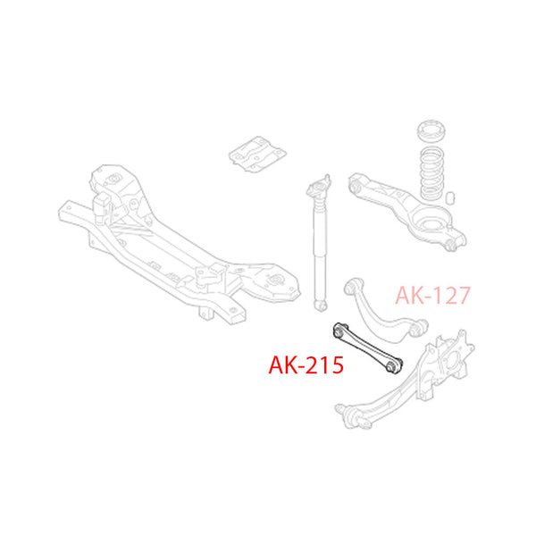 GSP Godspeed Project - Ford Focus 2000-17 Adjustable Rear Toe Arms