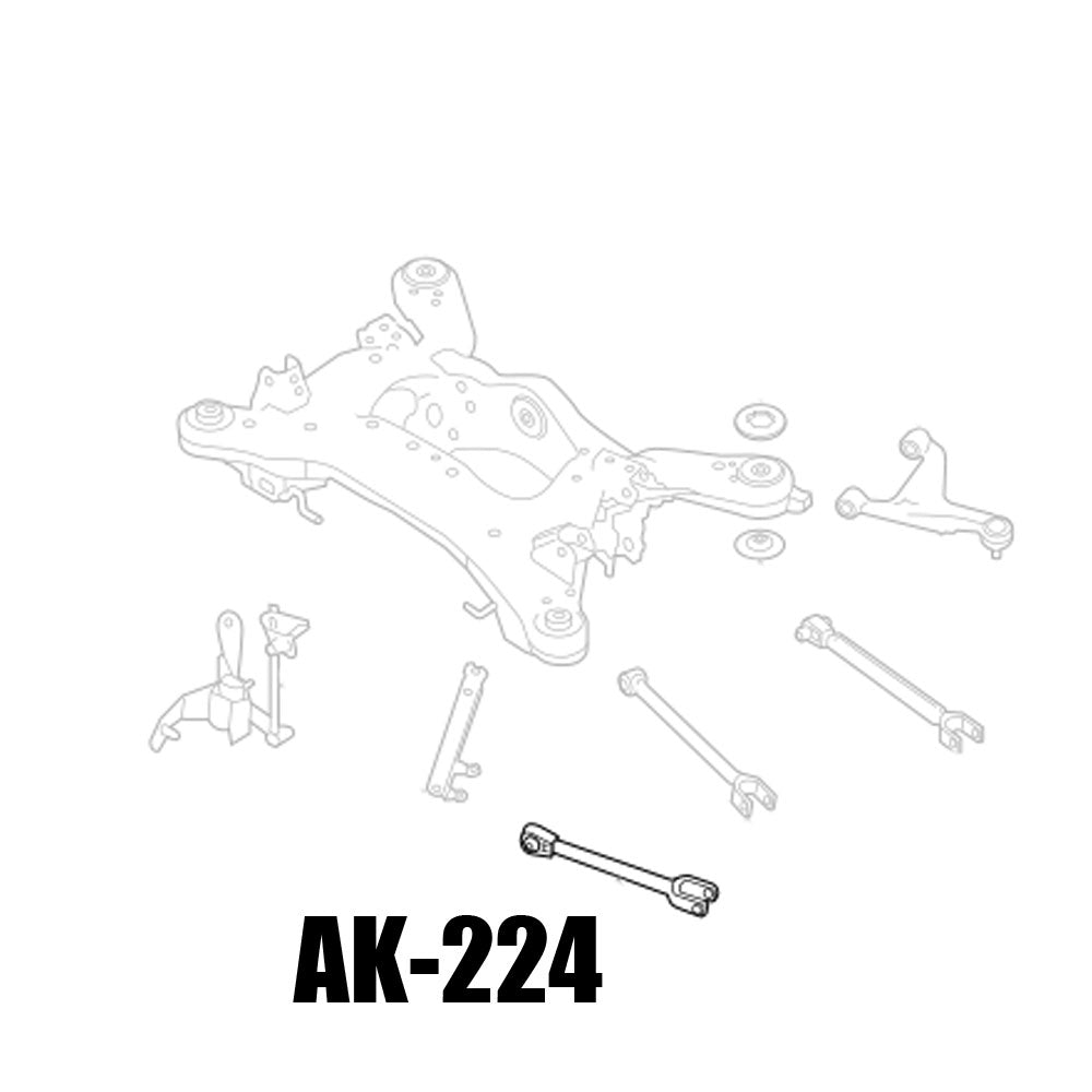 GSP Godspeed Project - Infiniti M37 (Y50) 2011-13 Adjustable Rear Traction Arms With Spherical Bearings