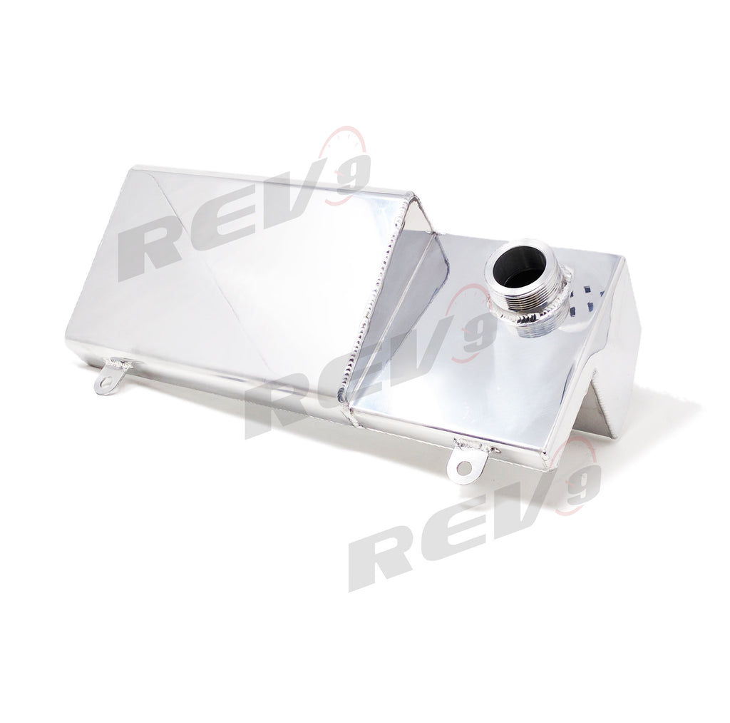 Rev9 Aluminum Engine Coolant - Polished - Ford Mustang V8 (96-04)