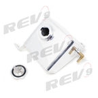 Rev9 Aluminum Engine Coolant Reservoir Overflow Tank - Polished - Mazda Miata NB (1999-2005)