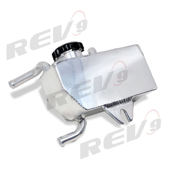 Rev9 Aluminum Engine Coolant Reservoir Overflow Tank - Polished - Subaru WRX (2008-2014)