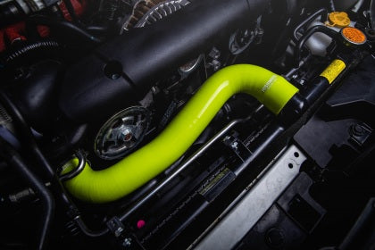 Mishimoto Silicone Radiator Coolant Hose Kit Neon Yellow - Subaru STI (2008+)