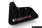 Rally Armor UR Black w/ Pink BCA Logo Mud Flaps Set 4 - Subaru WRX & STI (2015-2021)