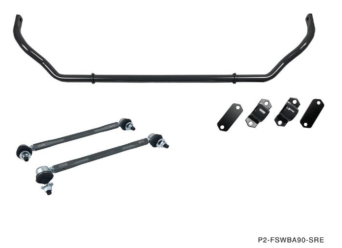 P2M Competition Front Sway Bar & End Links Kit - Toyota A90 Supra (2019+) - P2-FSWBSBLA90-SRE
