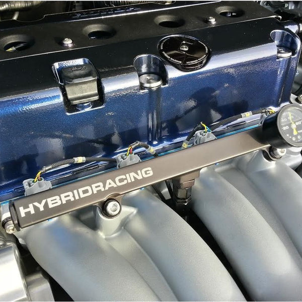 Hybrid Racing K-Series Fuel Rail & Fittings - Acura / Honda K-Swap - Black