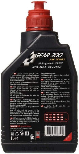 MOTUL Gear 300 75W-90 Automatic Transmission Fluid Oil - 1 Liter