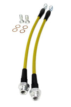 IS-NIS-1225REARS - ISR Stainless Steel Braided Rear Brake Lines - Nissan 240sx S13 S14 (1989-1998)