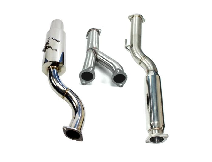 IS-GT-GEN38 - ISR 3" GT Single Exhaust System - Hyundai Genesis Coupe 3.8L