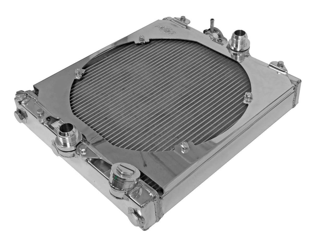CSF Performance Aluminum Half Size Radiator w/ Shroud - Honda Civic EG EK (1992-2000)