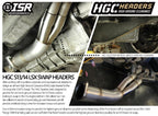 ISR Performance High Ground Clearance (HGC) LS Swap Manifold Headers - Nissan 240sx S13 S14 (1989-1998) - 1 3/4"