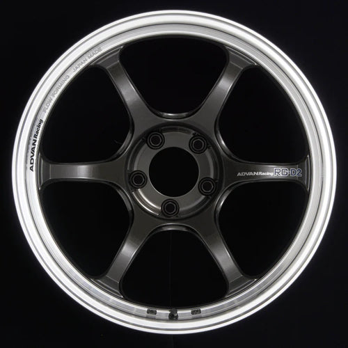 Advan Racing RG-D2 Machining & Black Gunmetallic Wheel - 15x8.0 +28 4x100