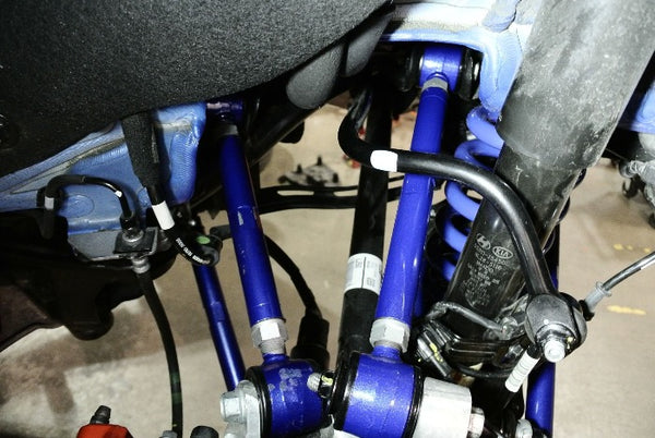 Megan Racing Adjustable Rear Traction (Front Upper) Control Arms Set - Kia Stinger (2018+)