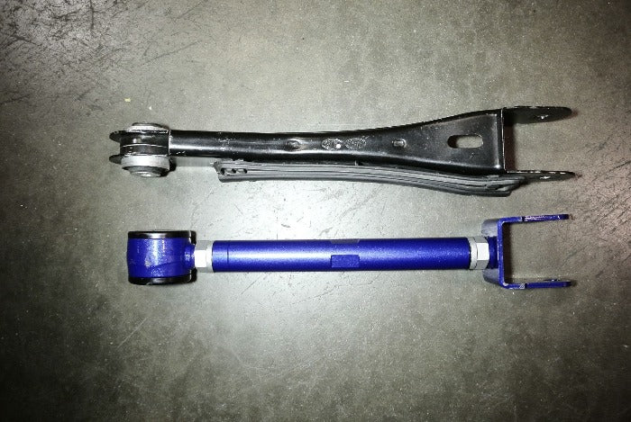 MRC-KA-0781 - Megan Racing Adjustable Rear Trailing (Front Lower) Control Arms Set - Kia Stinger (2018+)