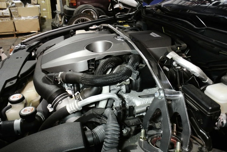 MR-SB-LI16TFU-1P - Megan Racing Race Spec Front Strut Tower Bar Brace - Lexus IS200T IS300 4 Cylinder (2016-2022)
