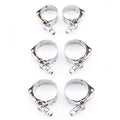 Hybrid Racing T-Bolt Radiator Hose Clamp Kit (06-11 Civic Si) HYB-TBC-00-10